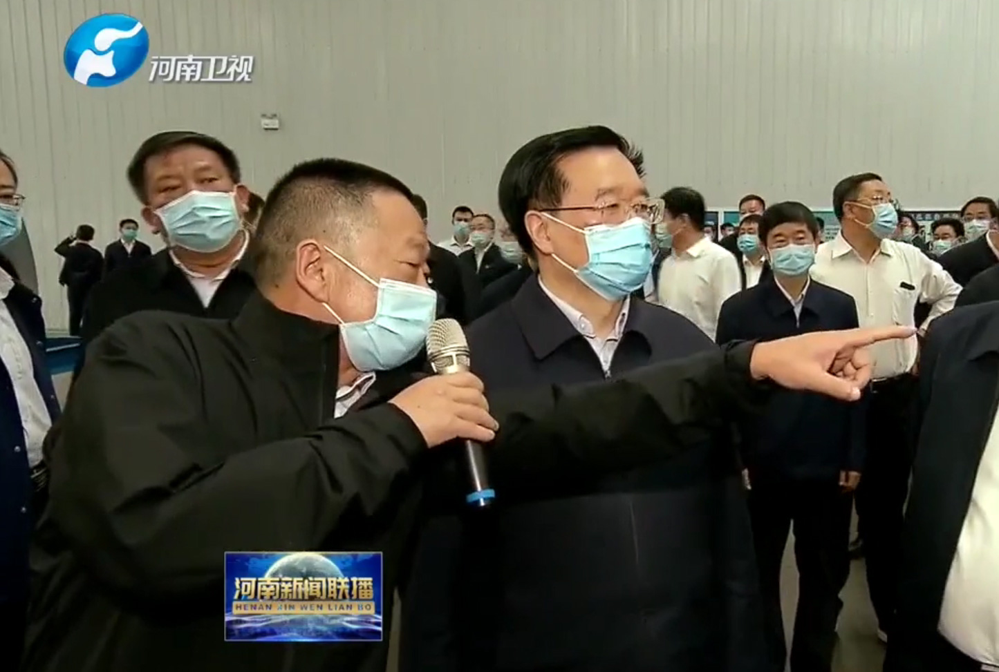 原河南省委書記王國(guó)生到公司參觀指導(dǎo)